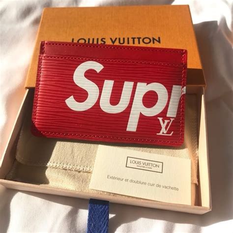 lv supreme card case|louis vuitton x supreme.